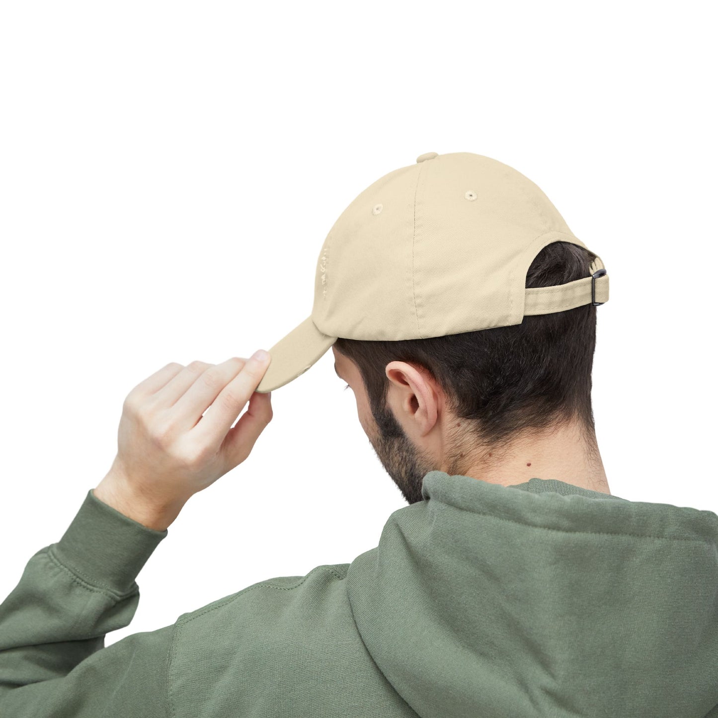 Fatherhood Distressed Cap - Unisex Vintage Style Hat for Dads