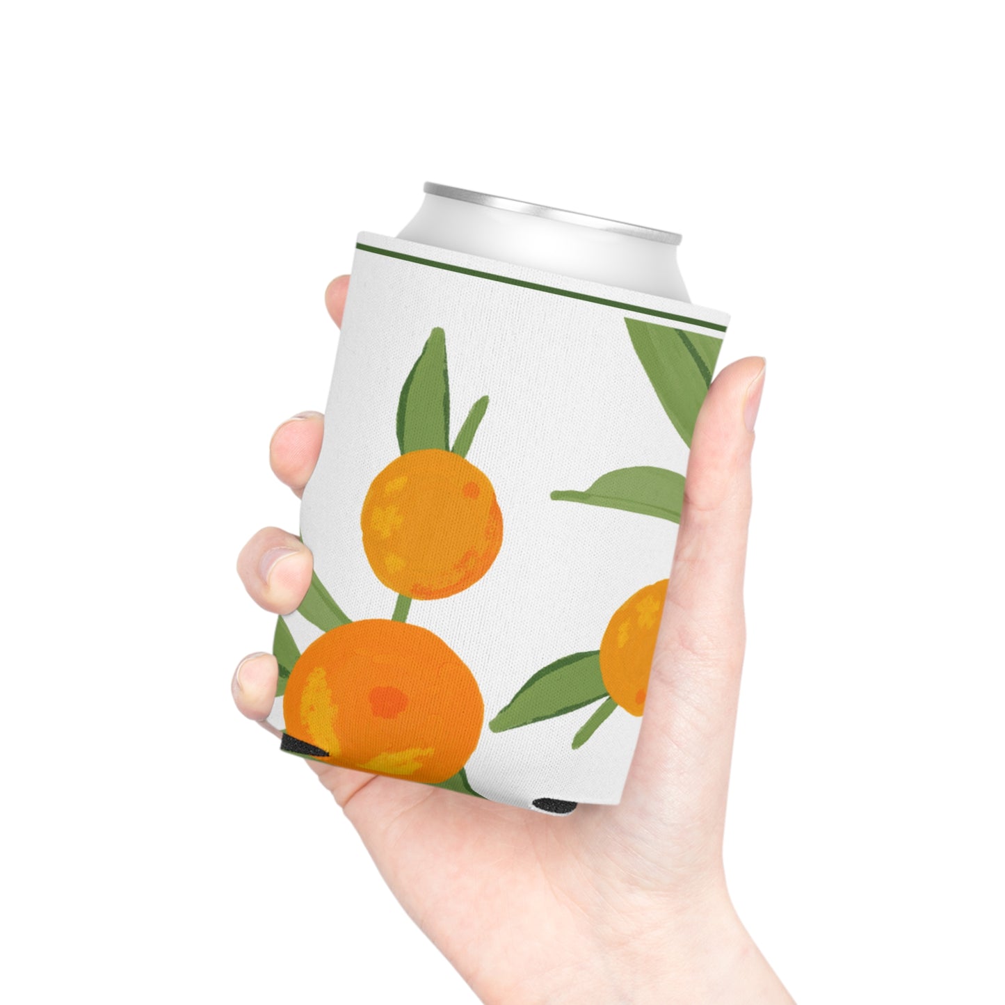 Citrus Grove Chill – Orange Leaf Can Cooler