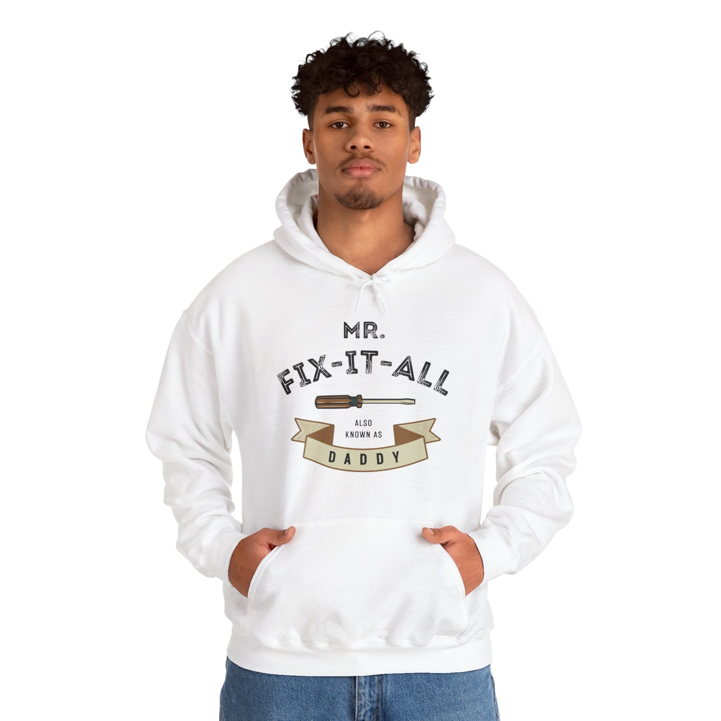 Dad's Fix-It-All Hoodie - Sweatshirt for Father's Day