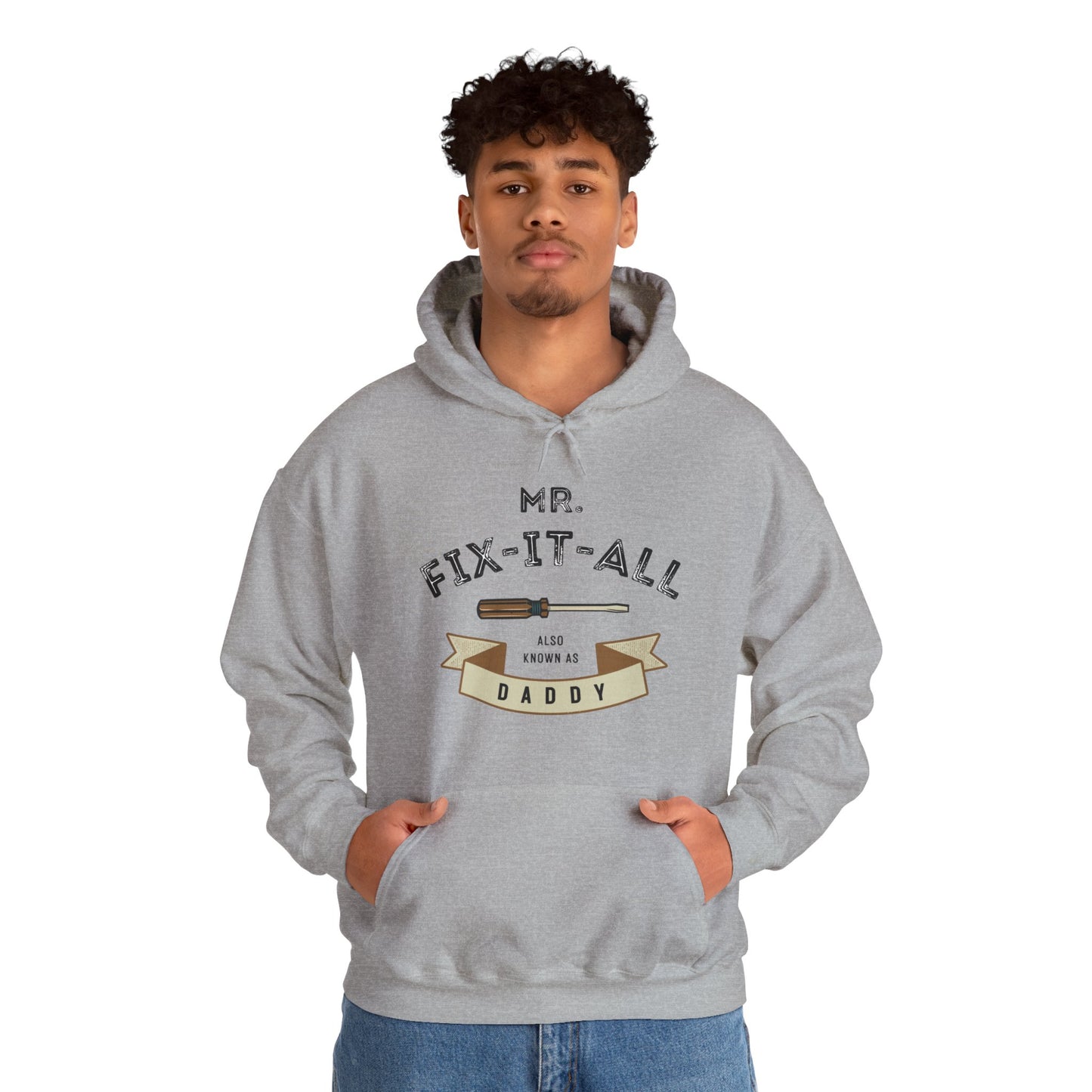 Dad's Fix-It-All Hoodie - Sweatshirt for Father's Day