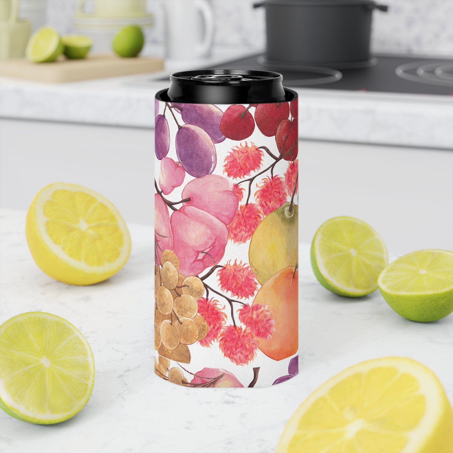 Tutti Fruity Chill – Vibrant Fruit-Inspired Can Cooler