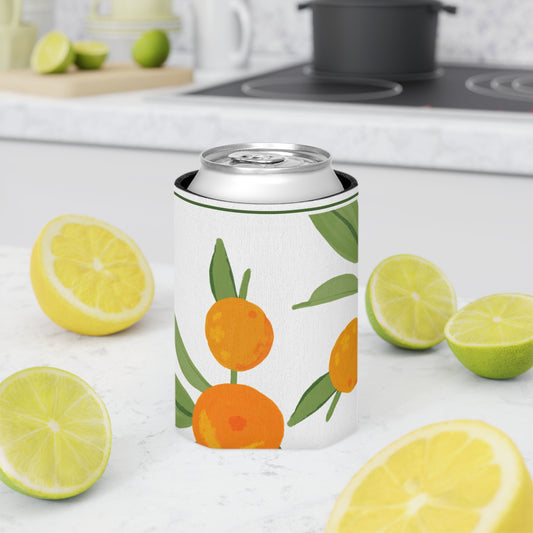 Citrus Grove Chill – Orange Leaf Can Cooler